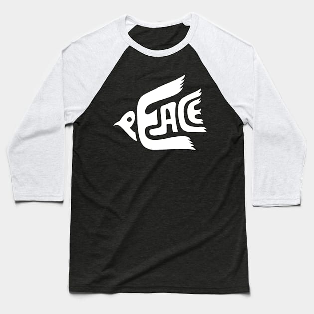 Peace Dove Baseball T-Shirt by Buy Custom Things